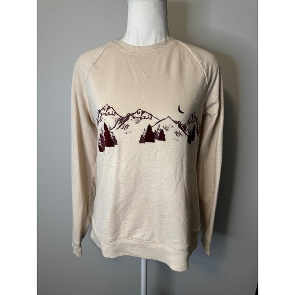 Sonoma Sweaters - Sonoma Women's Cream Mountain Top Sweater -‎ Small